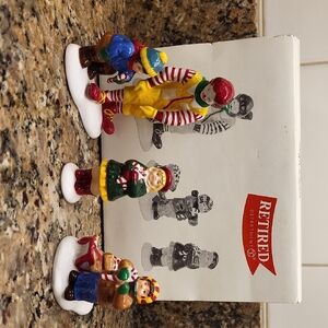 Dept 56 - Snow Village - "Kids, Candy Canes & Ronald McDonald